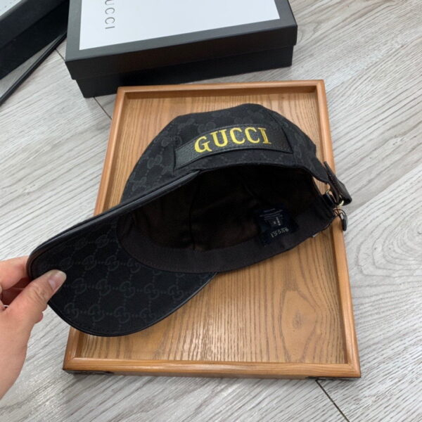 Gucci GG Canvas Baseball Cap Black