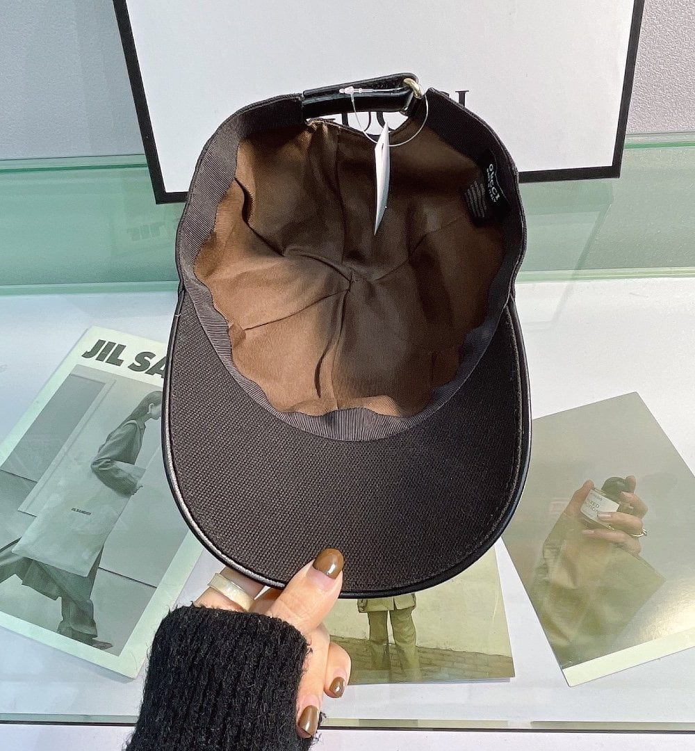 Gucci GG Canvas Baseball Cap Black