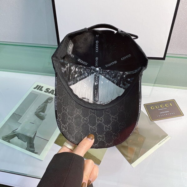 Gucci GG Canvas Baseball Cap Black