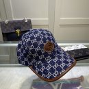 Gucci GG Canvas Baseball Cap Blue