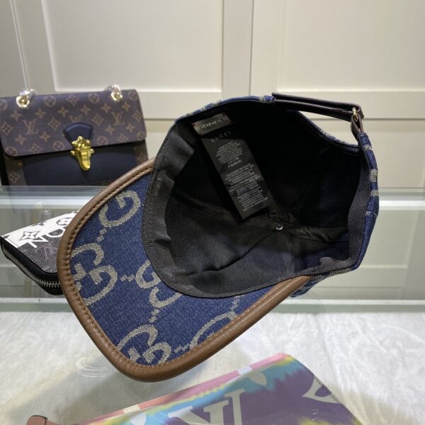 Gucci GG Canvas Baseball Cap Blue