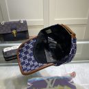 Gucci GG Canvas Baseball Cap Blue