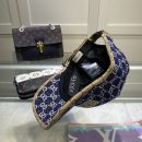 Gucci GG Canvas Baseball Cap Blue