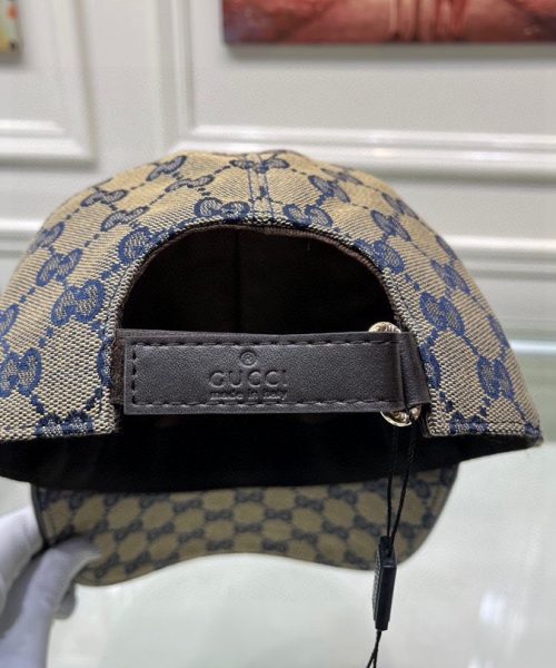 Gucci GG Canvas Baseball Cap Brown