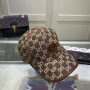 Gucci GG Canvas Baseball Cap Brown