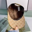 Gucci GG Canvas Baseball Cap Brown