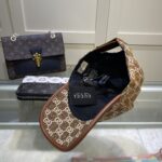 Gucci GG Canvas Baseball Cap Brown