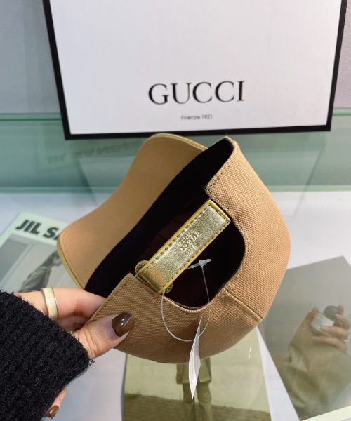 Gucci GG Canvas Baseball Cap Brown