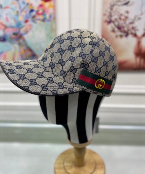 Gucci GG Canvas Baseball Cap Brown