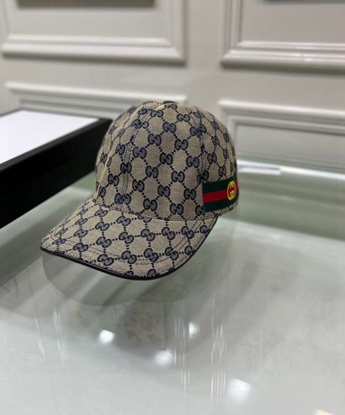 Gucci GG Canvas Baseball Cap Brown
