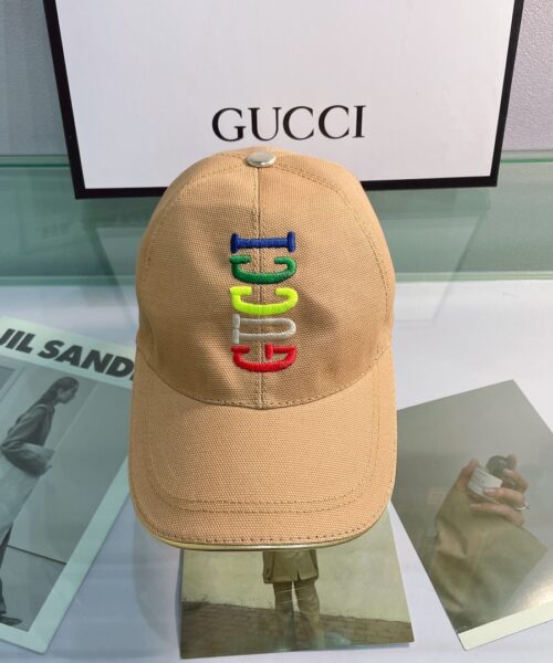 Gucci GG Canvas Baseball Cap Brown