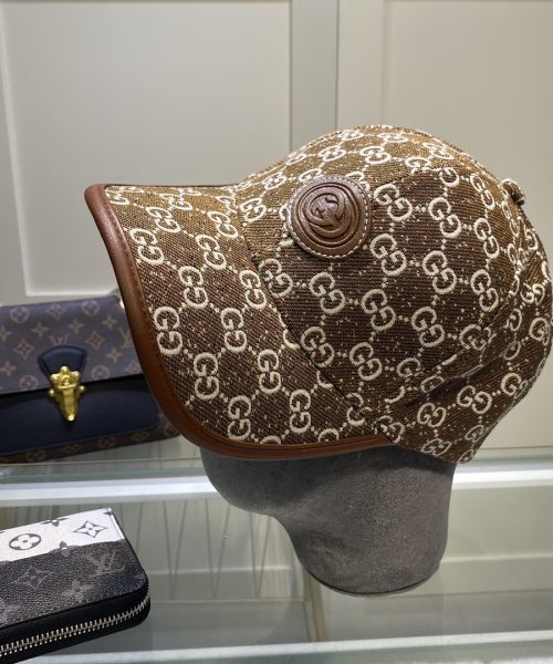 Gucci GG Canvas Baseball Cap Brown