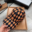 Gucci GG Canvas Baseball Cap In Orange