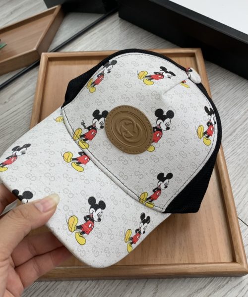 Gucci GG Canvas Baseball Cap White