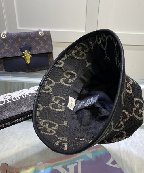 Gucci GG Canvas Bucket Hat Black