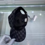 Gucci GG Canvas Bucket Hat Black GG Hat