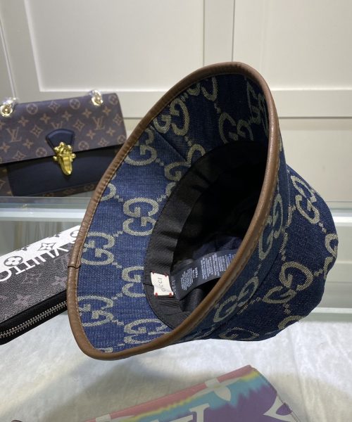 Gucci GG Canvas Bucket Hat Blue