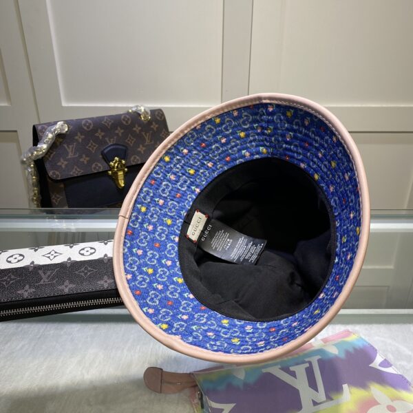 Gucci GG Canvas Bucket Hat Blue