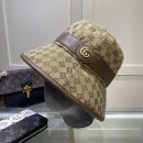 Gucci GG Canvas Bucket Hat Brown