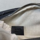 1:1 Replica Gucci GG Embossed Belt Bag Black GG Embossed For Men  11in/28cm GG 645093 1W3CN 1000