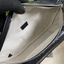 1:1 Replica Gucci GG Embossed Belt Bag Black GG Embossed For Men  11in/28cm GG 645093 1W3CN 1000
