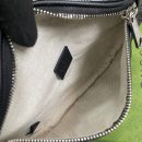 1:1 Replica Gucci GG Embossed Belt Bag Black GG Embossed For Men  9.1in/23cm GG 658582 1W3CN 1000