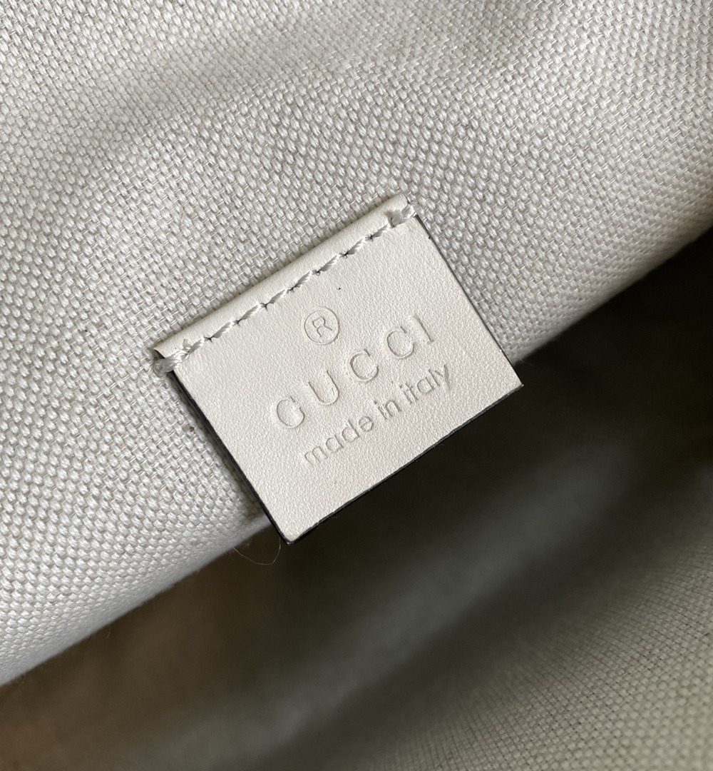 1:1 Replica Gucci GG Embossed Belt Bag White GG Embossed For Men  11in/28cm GG
