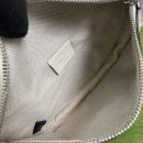 1:1 Replica Gucci GG Embossed Belt Bag White GG Embossed For Men  9.1in/23cm GG 658582 1W3CN 9022