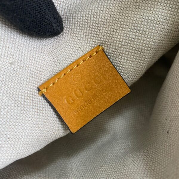 1:1 Replica Gucci GG Embossed Belt Bag Yellow GG Embossed For Men  9.1in/23cm GG