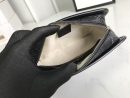 1:1 Replica Gucci GG Embossed Cosmetic Case Black GG Embossed For Men  9in/23cm GG495