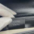 1:1 Replica Gucci GG Embossed Messenger Bag Black GG Embossed For Men 8.1in/20.5cm GG 625782 1W3AN 1000465