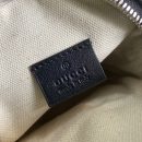 1:1 Replica Gucci GG Embossed Mini Bag Black GG Embossed For Men 6.7in/17cm GG 658553 1W3AN 1000