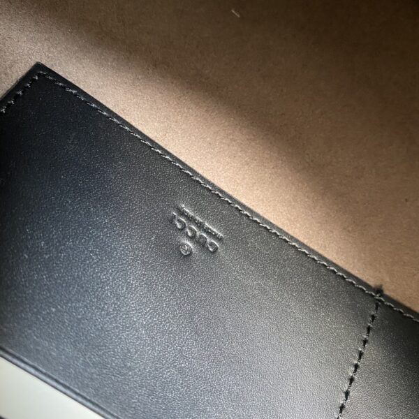1:1 Replica Gucci GG Embossed Pouch Black GG Embossed For Men 12in/30cm GG