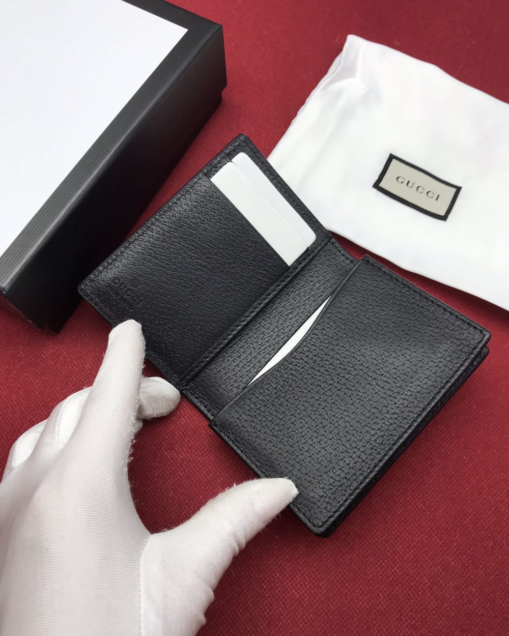 1:1 Replica Gucci GG Marmont Card Case Wallet For Men, Men's Wallet 11cm/4.1in GG 428737