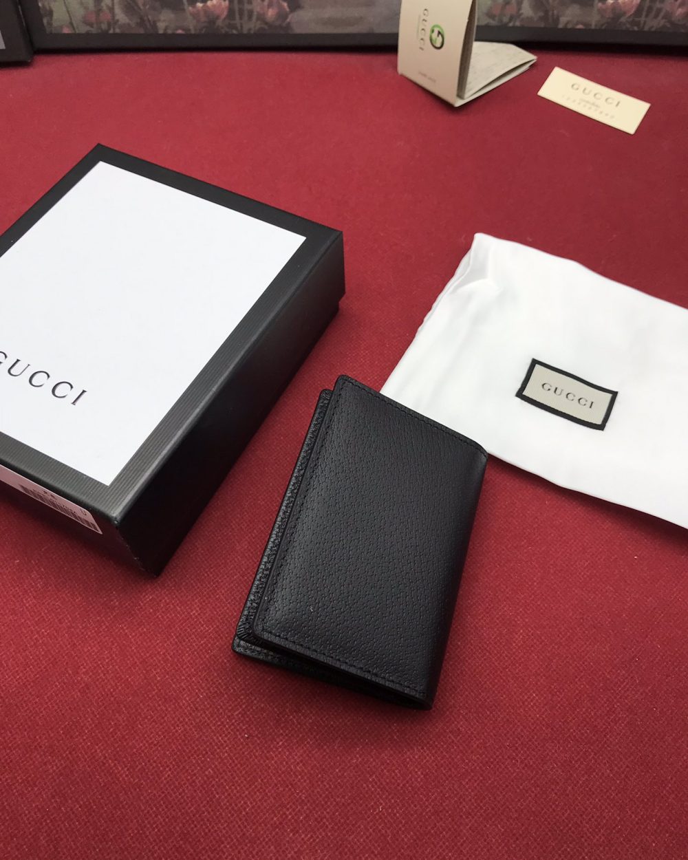 1:1 Replica Gucci GG Marmont Card Case Wallet For Men, Men's Wallet 11cm/4.1in GG 428737