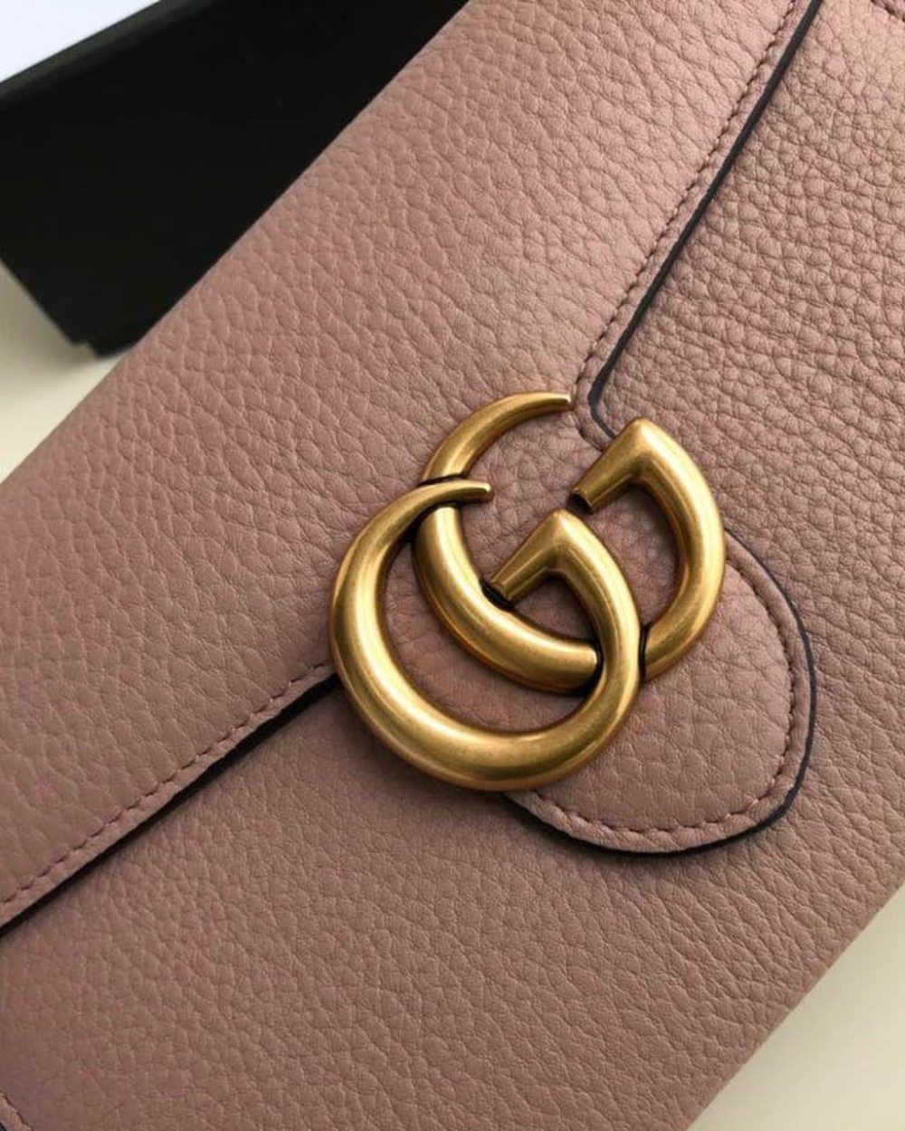 1:1 Replica Gucci GG Marmont Mini Chain Bag Pink For Women 7.9in/20cm GG