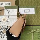 1:1 Replica Gucci GG Marmont Mini Top Handle Bag Beige For Women, Women's Bags 8.3in/21cm GG