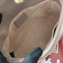 1:1 Replica Gucci GG Marmont Mini Top Handle Bag Nude For Women, Women's Bags 8.3in/21cm GG