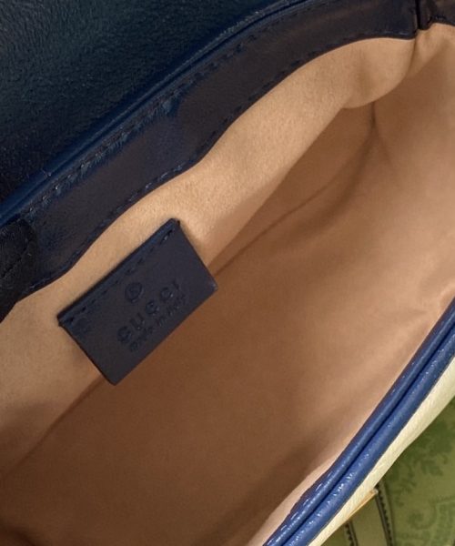 1:1 Replica Gucci GG Marmont Mini Top Handle Bag White For Women 8in/21cm 583571-0OLFX-9085