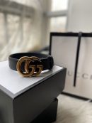 1:1 Replica Gucci GG Marmont Reversible Belt Black Reverses To Brown For Women, Women Belt 627055 CAO2T 8170