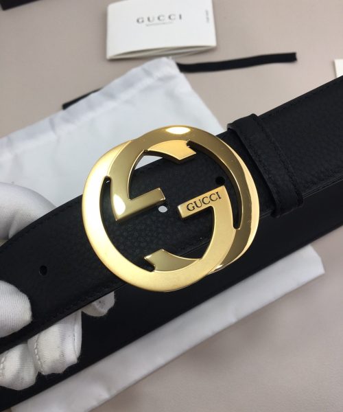 1:1 Replica Gucci GG Marmont Reversible Belt Black, Women Belt