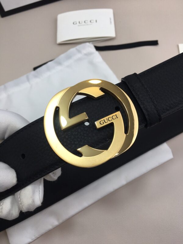 1:1 Replica Gucci GG Marmont Reversible Belt Black, Women Belt