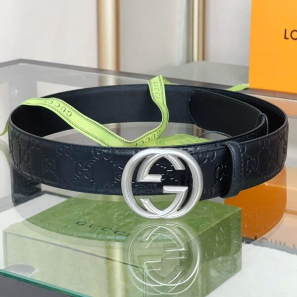 1:1 Replica Gucci GG Marmont Reversible Belt Black, Women Belt