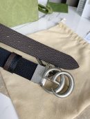 1:1 Replica Gucci GG Marmont Reversible Belt Black, Women Belt 627055 CAO2N 1062