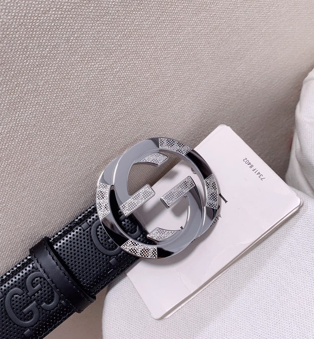 1:1 Replica Gucci GG Marmont Reversible Belt Black, Women Belt