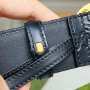 1:1 Replica Gucci GG Marmont Reversible Belt Black, Women Belt