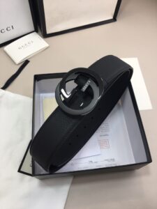 1:1 Replica Gucci GG Marmont Reversible Belt Black, Women Belt
