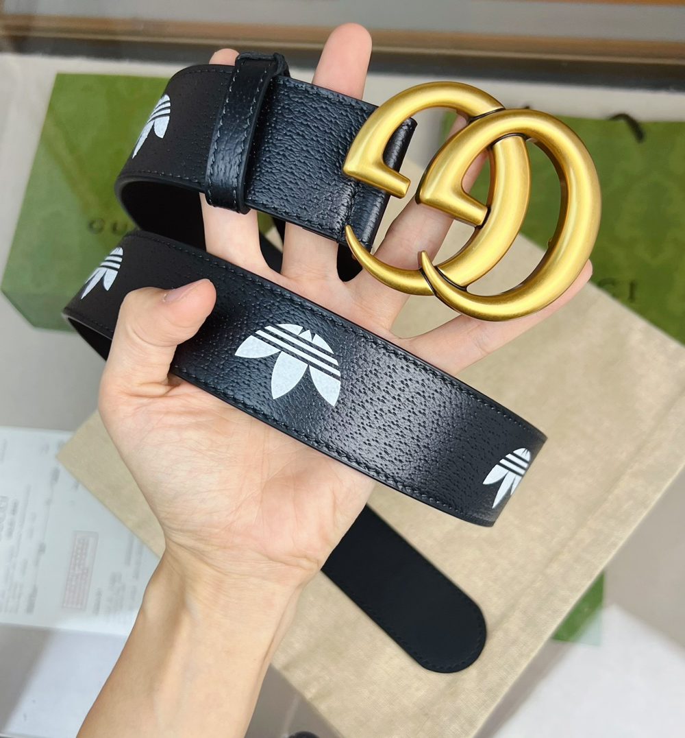 1:1 Replica Gucci GG Marmont Reversible Belt Black, Women Belt