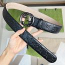 1:1 Replica Gucci GG Marmont Reversible Belt Black, Women Belt