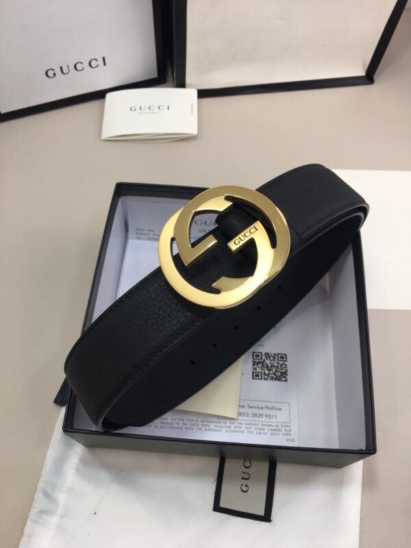 1:1 Replica Gucci GG Marmont Reversible Belt Black, Women Belt